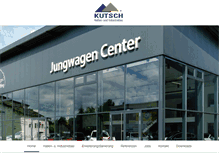 Tablet Screenshot of kutsch.de